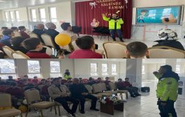 ÜNLÜPINAR İHO ÖĞRENCİLERİNE TRAFİK EĞİTİMİ VERİLDİ.